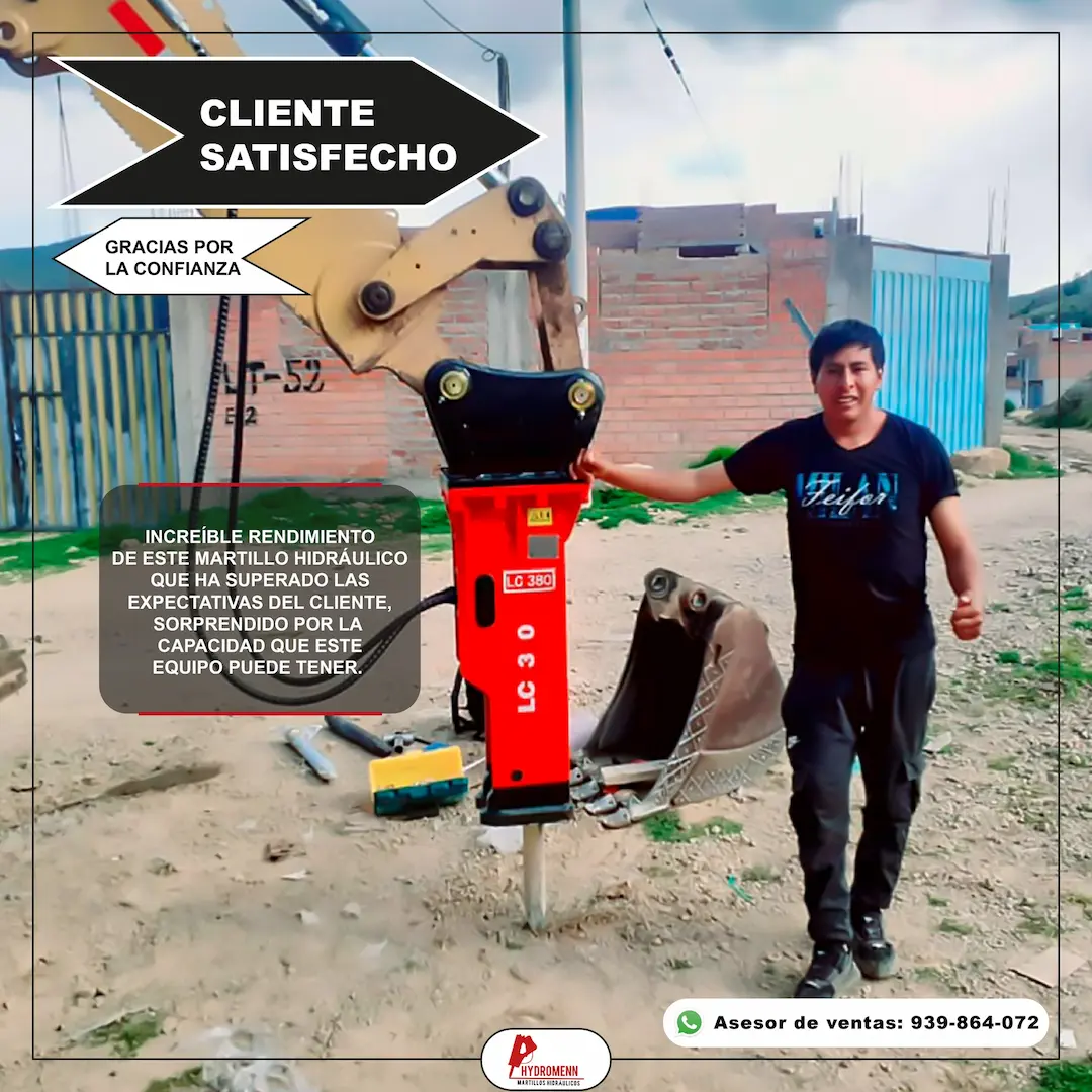 Aplicado en zanjeo, mantenimiento urbano y demoición ligera.