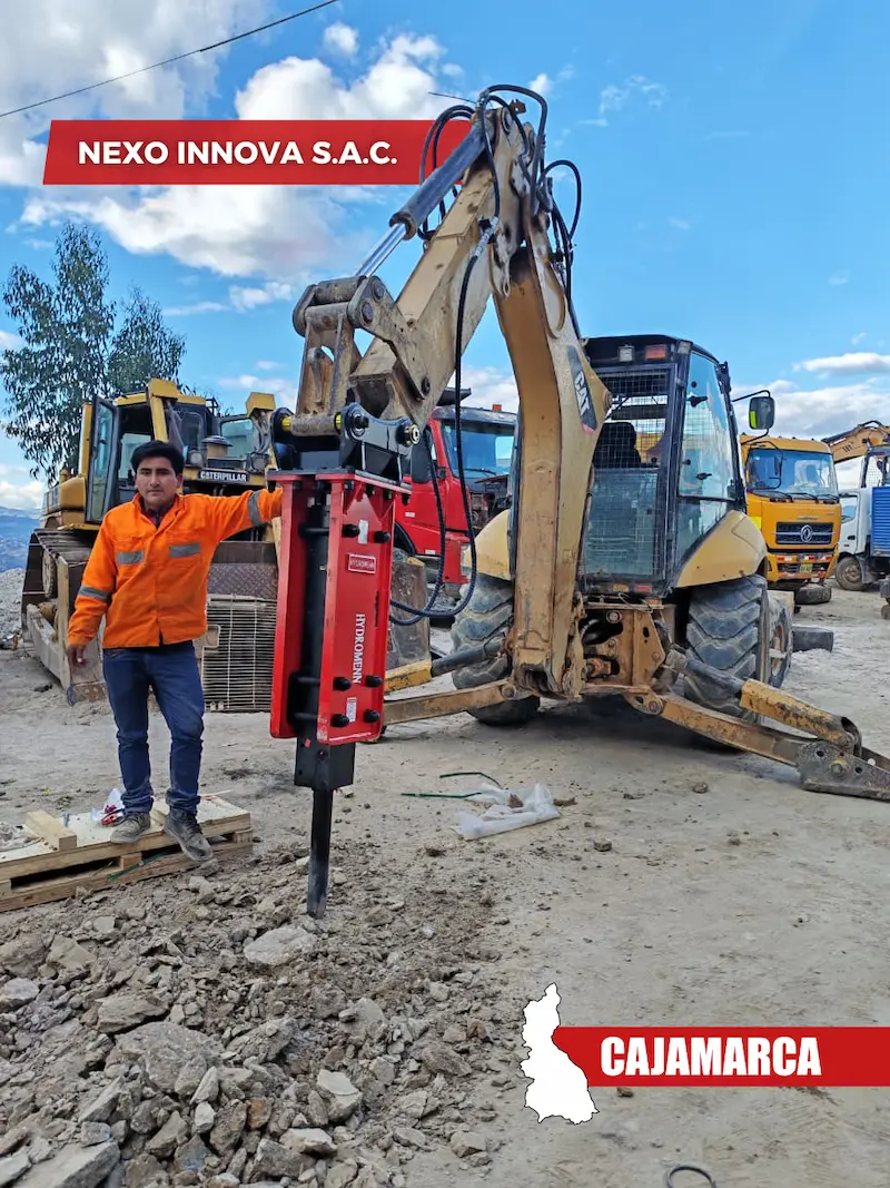 Aplicado en excavación, asfaltos, demolición y apertura de zanjas