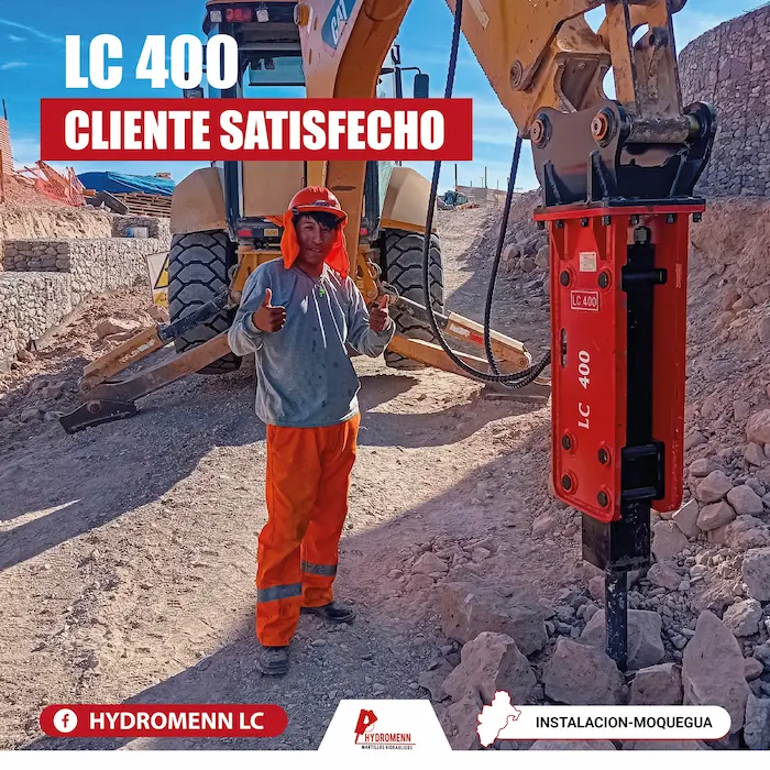 LC400 en obra